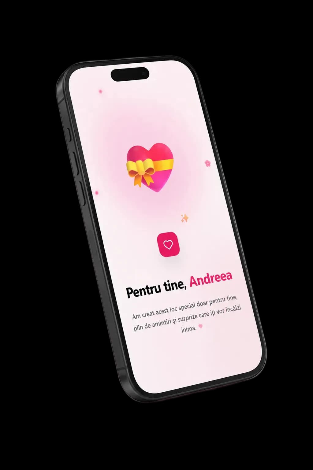 Interfața Surpreazy mockup